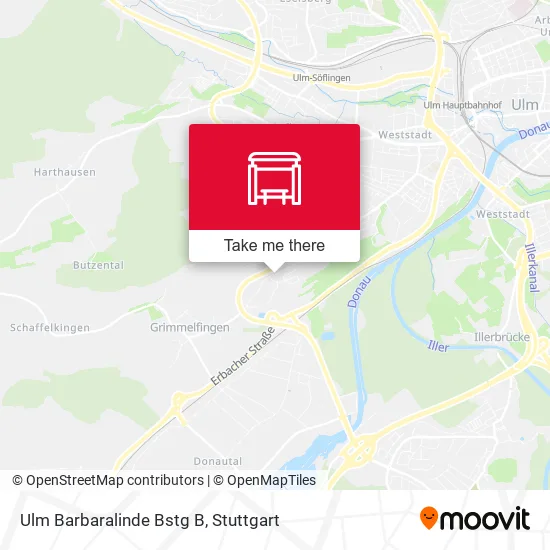 Карта Ulm Barbaralinde Bstg B