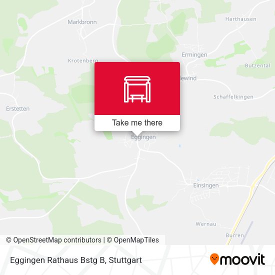 Eggingen Rathaus Bstg B map