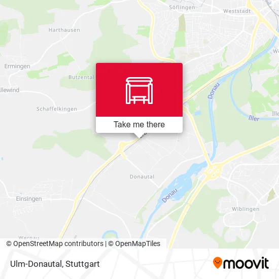 Карта Ulm-Donautal