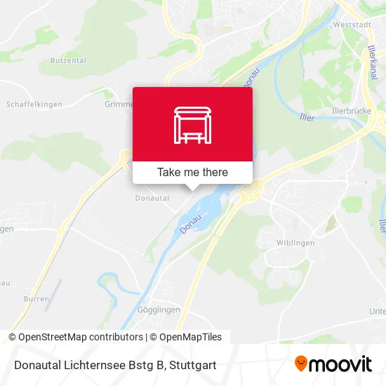 Карта Donautal Lichternsee Bstg B