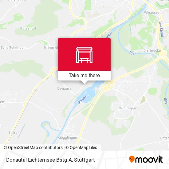 Карта Donautal Lichternsee Bstg A