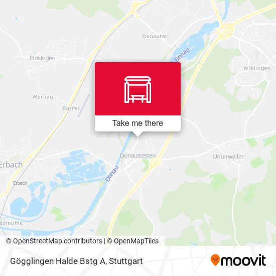 Карта Gögglingen Halde Bstg A