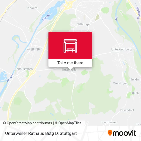 Карта Unterweiler Rathaus Bstg D