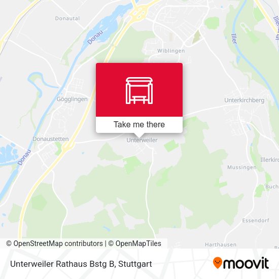 Карта Unterweiler Rathaus Bstg B