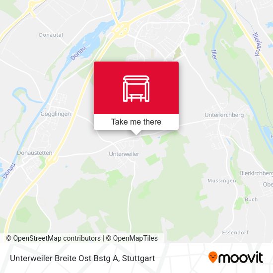 Карта Unterweiler Breite Ost Bstg A