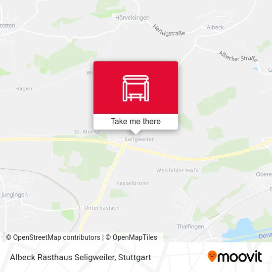 Карта Albeck Rasthaus Seligweiler