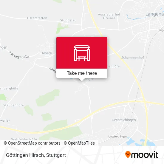 Карта Göttingen Hirsch