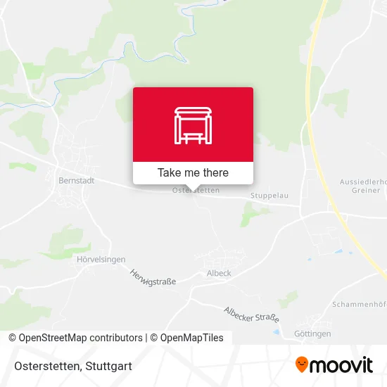 Osterstetten map