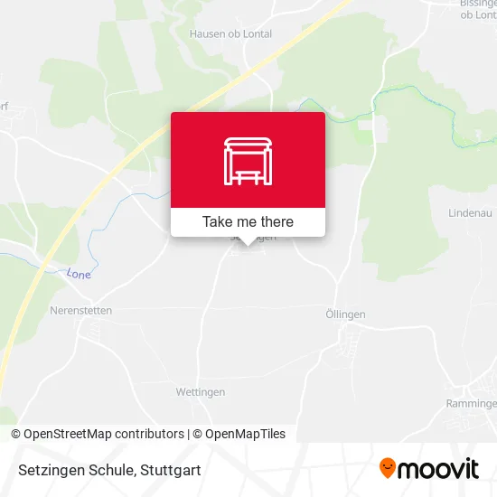 Карта Setzingen Schule