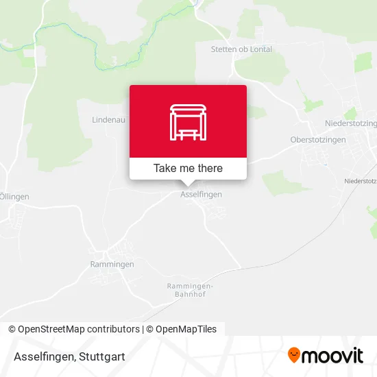 Карта Asselfingen