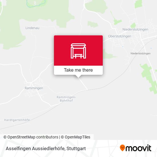 Карта Asselfingen Aussiedlerhöfe