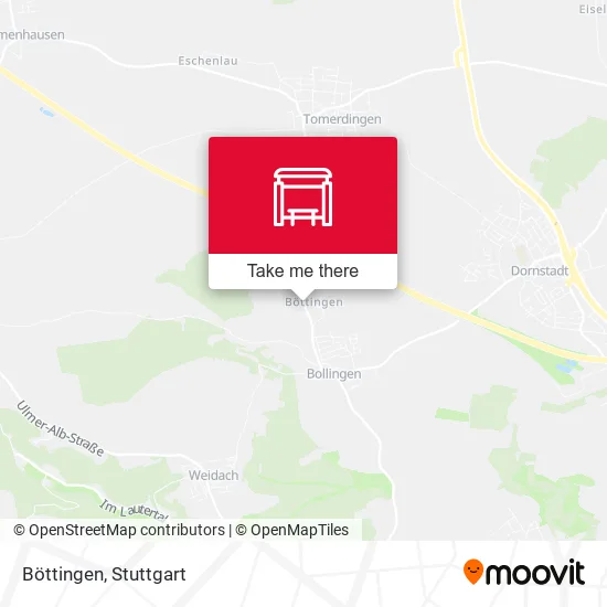 Карта Böttingen
