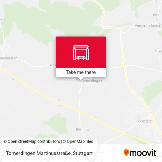 Карта Tomerdingen Martinusstraße