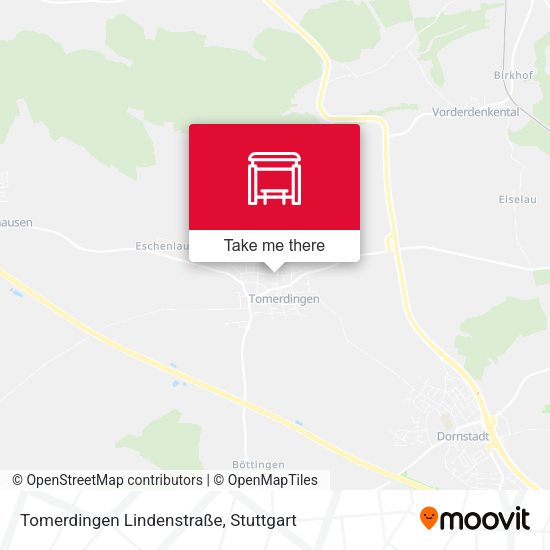 Tomerdingen Lindenstraße map