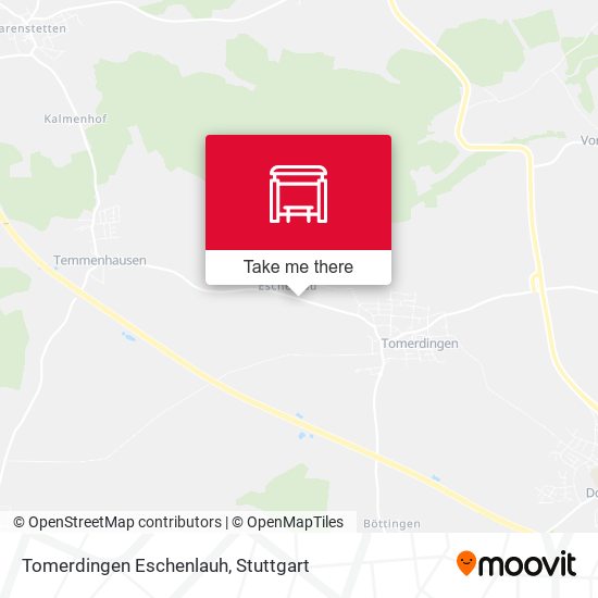 Карта Tomerdingen Eschenlauh