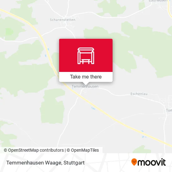 Карта Temmenhausen Waage