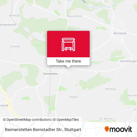 Beimerstetten Bernstadter Str. map