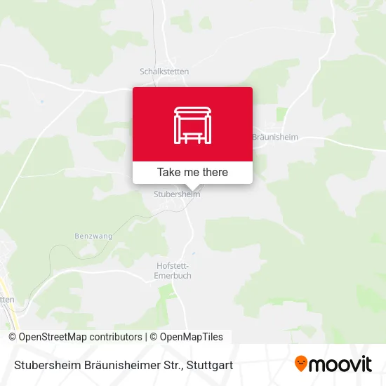 Карта Stubersheim Bräunisheimer Str.