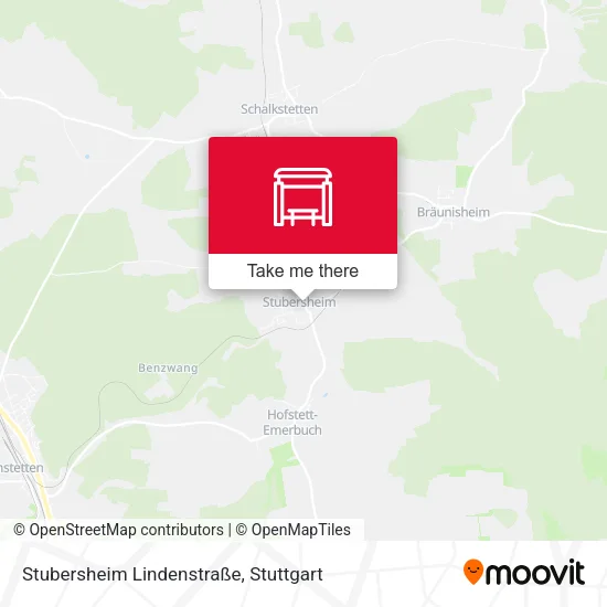 Карта Stubersheim Lindenstraße