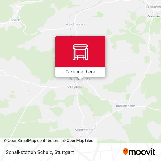 Schalkstetten Schule map