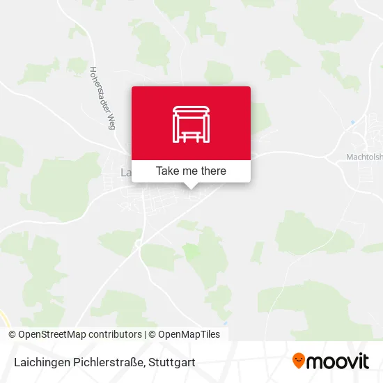 Карта Laichingen Pichlerstraße