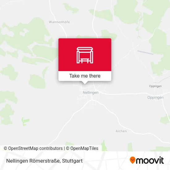 Карта Nellingen Römerstraße