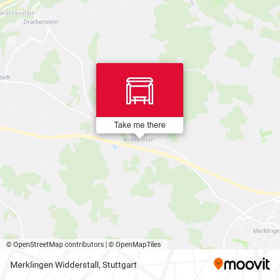Merklingen Widderstall map