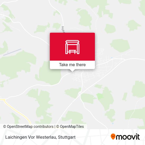 Карта Laichingen Vor Westerlau