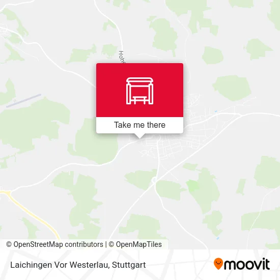 Карта Laichingen Vor Westerlau