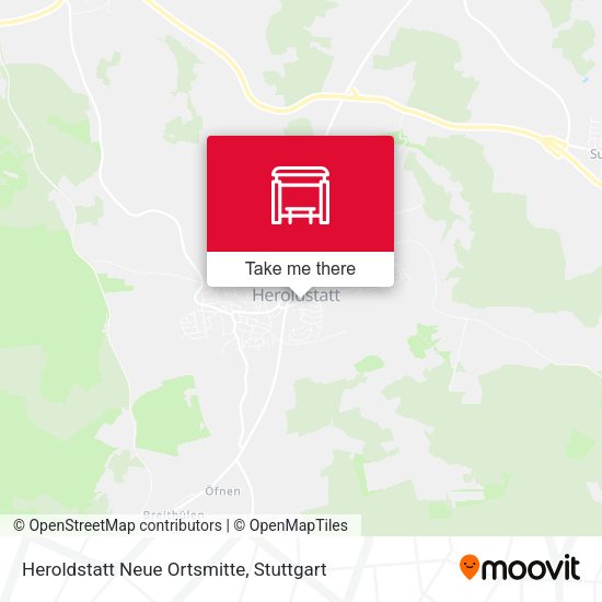Карта Heroldstatt Neue Ortsmitte