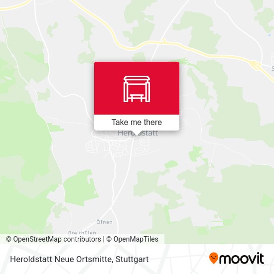 Heroldstatt Neue Ortsmitte map