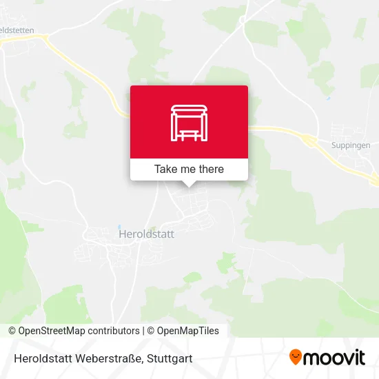 Карта Heroldstatt Weberstraße