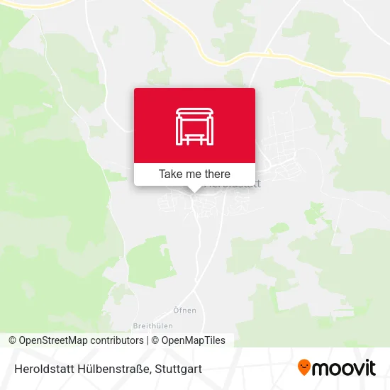 Карта Heroldstatt Hülbenstraße