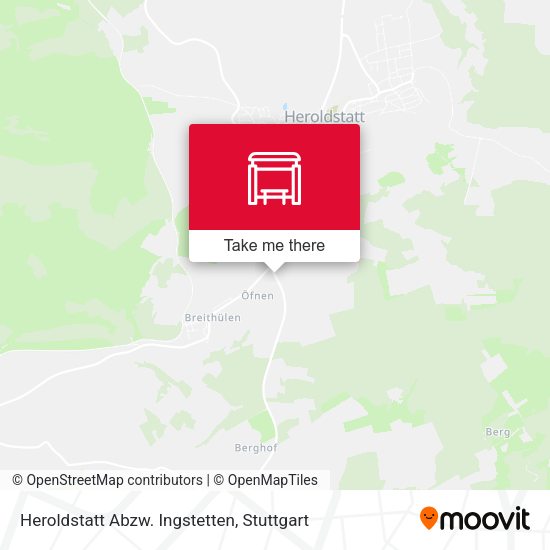 Heroldstatt Abzw. Ingstetten map