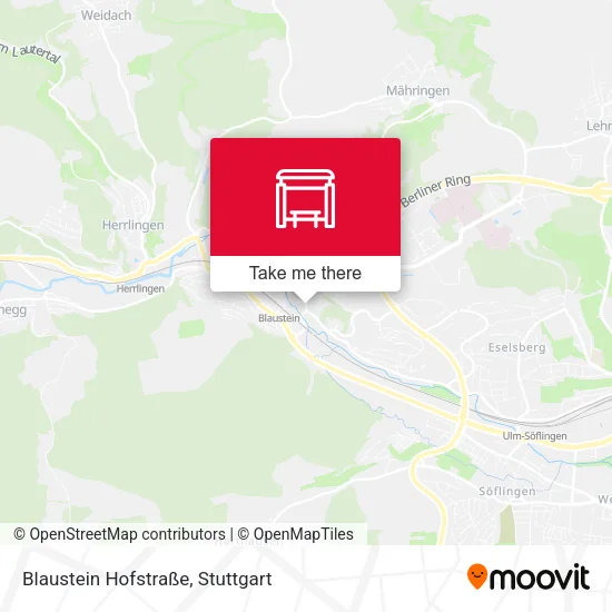 Карта Blaustein Hofstraße