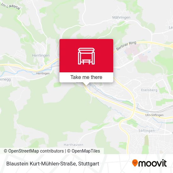 Blaustein Kurt-Mühlen-Straße map