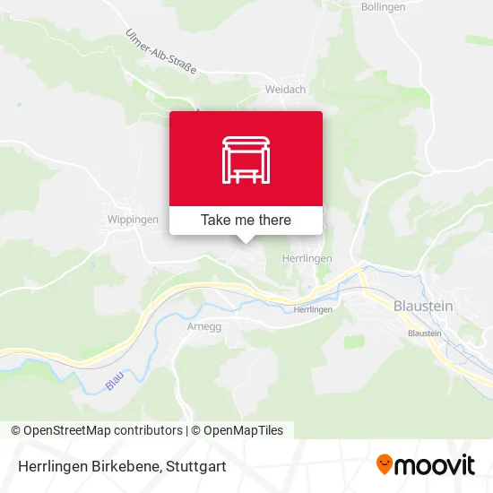 Карта Herrlingen Birkebene