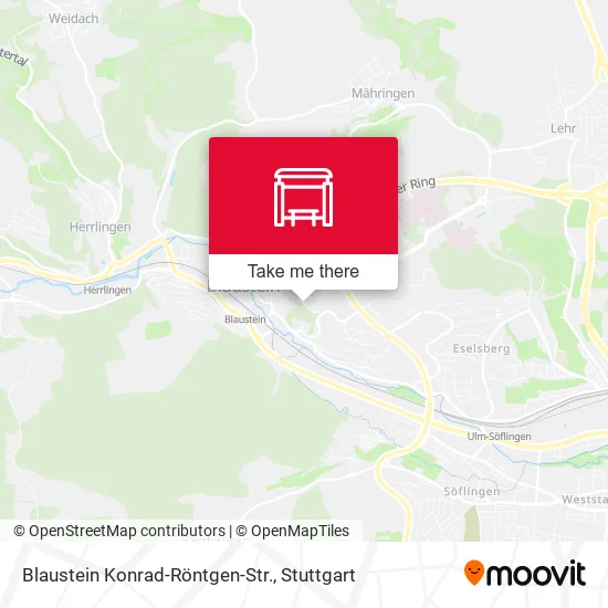 Карта Blaustein Konrad-Röntgen-Str.