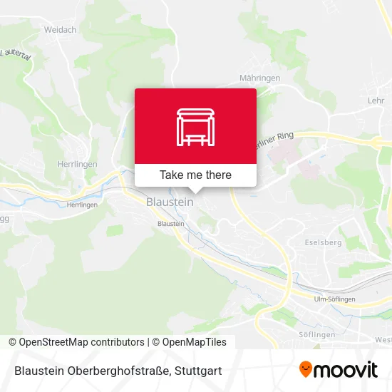 Карта Blaustein Oberberghofstraße