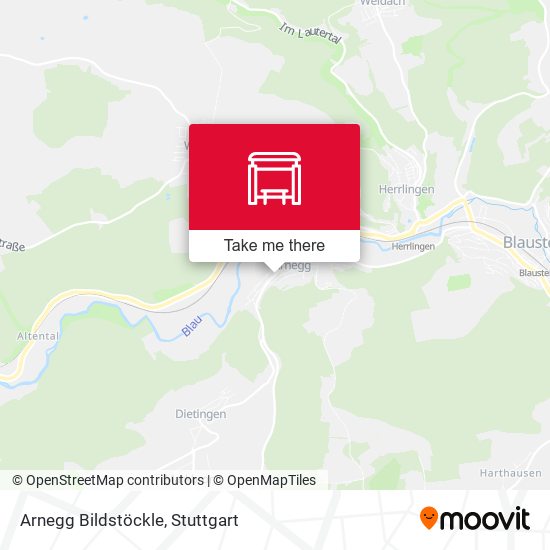 Arnegg Bildstöckle map