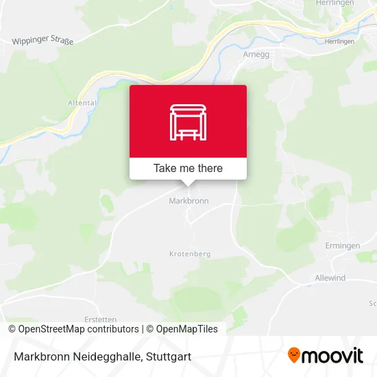 Карта Markbronn Neidegghalle