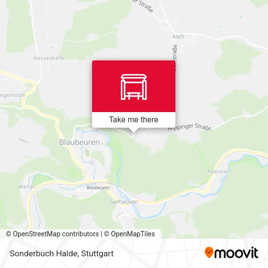 Карта Sonderbuch Halde