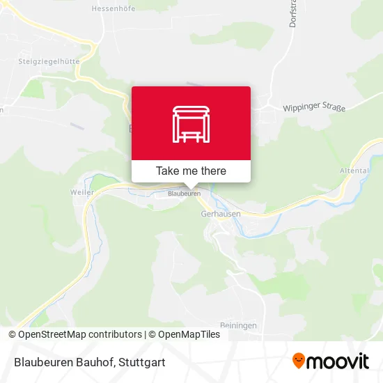 Карта Blaubeuren Bauhof
