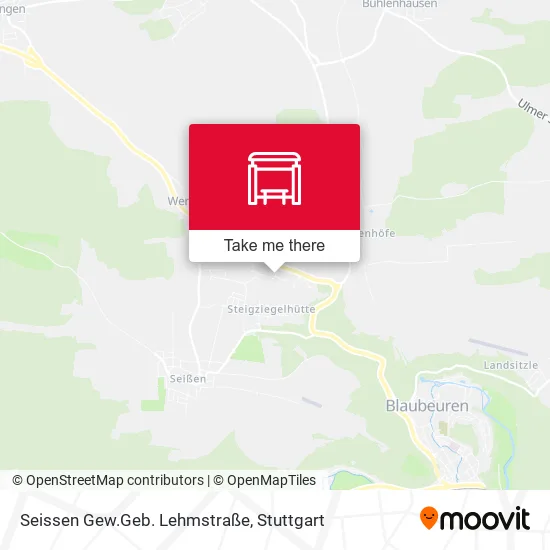 Карта Seissen Gew.Geb. Lehmstraße