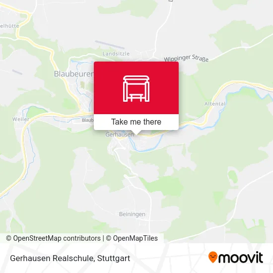 Карта Gerhausen Realschule