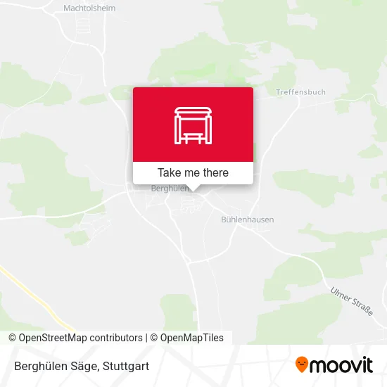Карта Berghülen Säge