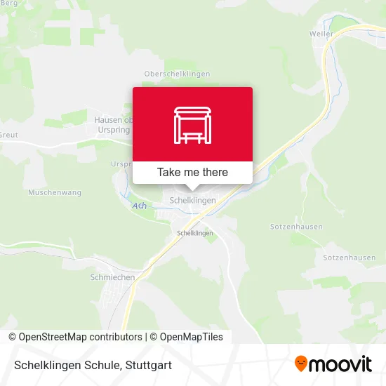 Карта Schelklingen Schule