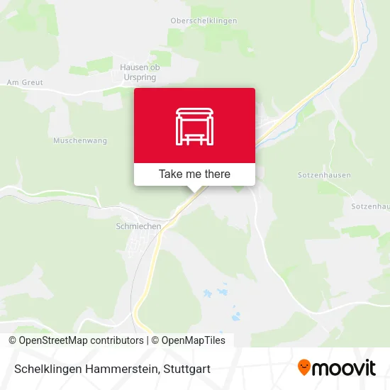 Карта Schelklingen Hammerstein