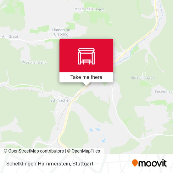 Карта Schelklingen Hammerstein