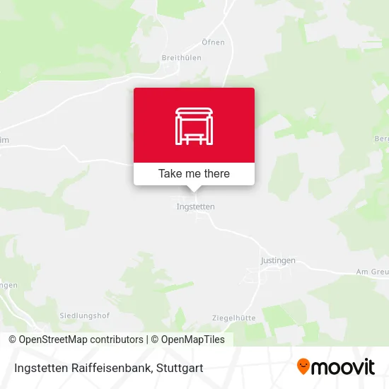 Карта Ingstetten Raiffeisenbank